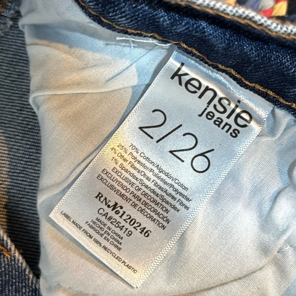 NWT Kensie The High Rise midi Jean vintage luke jean skirt  Sizes 2/26e - Picture 15 of 15